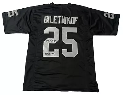 $149.99 • Buy Fred Biletnikoff Signed Jersey W/  SB XI MVP  BAS