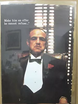 The Godfather Marlon Brando Make Him An Offer He Cannot Refuse 1970's Inv#G1758 • $44.97