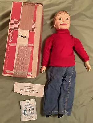 Vintage 70s Horsman SIMON SEZ Ventriloquist Dummy Doll MIB W/Instruction Sheet • $39.99