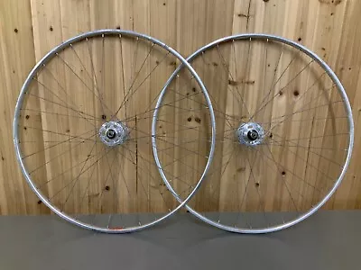 Vintage Peugeot Trophy Wheelset Mavic Rims 700c Road Bike Wheels Pair • $254.15