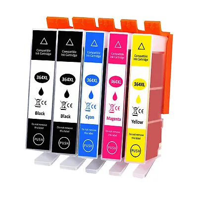 364xl Ink Cartridges For HP Photosmart 5520 5510 6520 7520 Deskjett 3520 3070A • £12.79