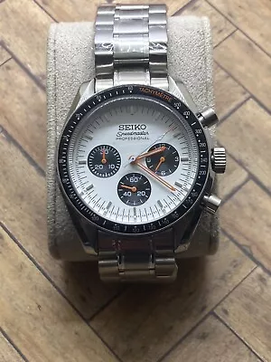$239 • Buy Custom Seiko Mod Watch Quartz Chronograph Panda