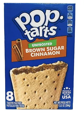 £5.65 • Buy Kellogg's Pop Tarts Unfrosted Brown Sugar Cinnamon Toaster Pastries 13.5 Oz