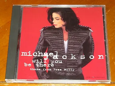 MICHAEL JACKSON - Will You Be There RARE 1993 USA RADIO EDIT PROMO CD Free Willy • $72