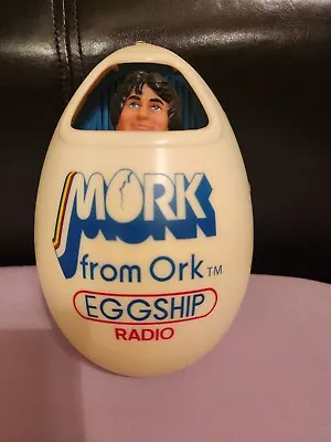 1979 Vintage Mork From Ork Eggship Radio Action Figure With Eggship Tested • $45