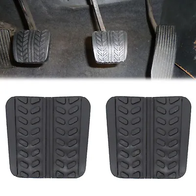 For Mazda Truck B2000 B2200 B2600 Brake / Clutch Pedal Pads Cover Rubber 1 Pair • $6.45