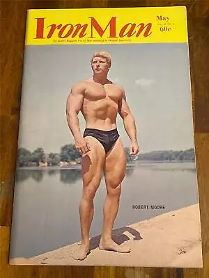 IRONMAN Bodybuilding Muscle Magazine ROBERT MOORE & PAUL HILL/Arnold 5-70 • $19.99