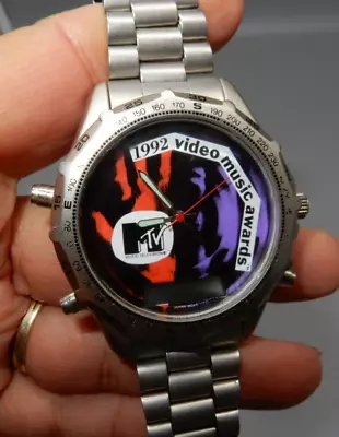 MTV 1992 Music Video Awards Vintage Watch Collectible Rare • $38