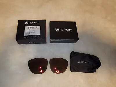 Revant Replacement Lenses For Oakley Frogskins - Elite Fire Red Polarized  • $20