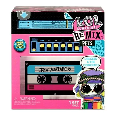 LOL Surprise! REMIX PETS Pack Crew MixTape Song Lyrics Mystery Figure L.O.L Set • £10.90