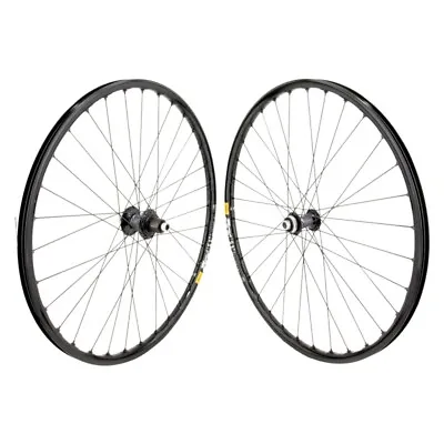 Mavic XM819 Disc MTB Wheelset 15x100mm 12x142mm Black Shimano Microspline 32h • $399