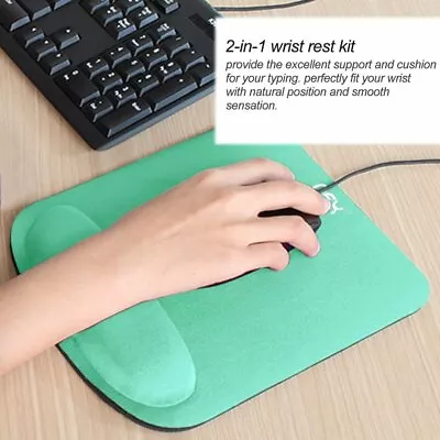 Mouse Pad Wrist Rest Support Ergonomic Comfort Mat Non-Slip PC Laptop Computer • $5.99