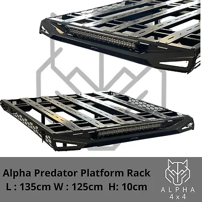 Alpha Predator Flat Roof Rack Platform To Suit Nissan Navara NP300 D23 2015 + • $599