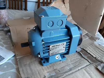 Abb 3 Phase Induction Motor 9mm Shaft 0.9kw 230 400v M2va56b 4 • £109