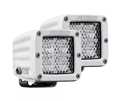 Rigid Lighting 602513 Marine D-Series Diffused Flood Beam Fog Light LED 30W 2pk • $210.20