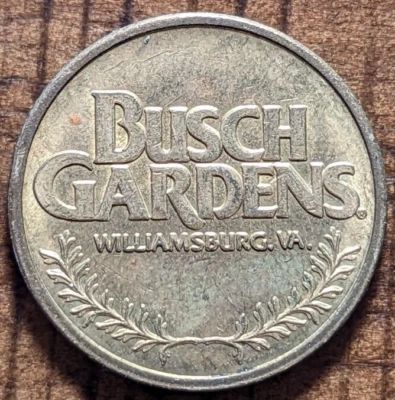 $7.99 • Buy Williamsburg, Virginia VA Busch Gardens Amusement Arcade Token