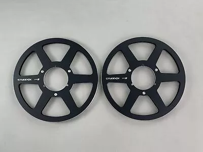 One Pair High Quality Black OTARI MX50 Tape Reel For 10.5'' 1/4'' Tape Recorder • $91.20