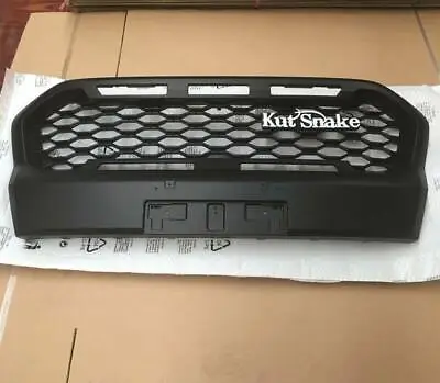 Front Mesh Grill For Ford Ranger PX3 Wildtrak Kut Snake Raptor Style Matte Black • $179