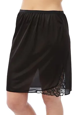 £8.99 • Buy Ladies BHS 20  Half Slip Underskirt With Guipure Trim Black White Sizes 10 - 16