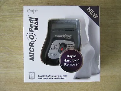 Emjoi Micro Pedi Man Rapid Hard Skin Remover - Boxed • £20