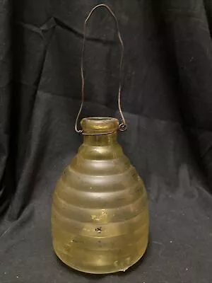 Vintage Bee Hive Bug Catcher Fly Wasp Insect Trap Wire Bale Hanging Handle • $29.99