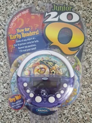 Junior 20 Questions Electronic Game Purple Radica8 2006 • £24.99