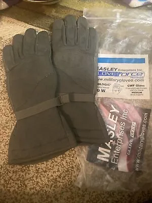 MASLEY MILITARY COLD WEATHER FLYERS GLOVES Medium 70W CWF GORE-TEX • $38