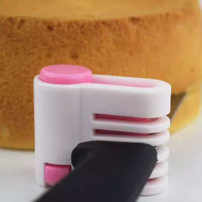 £4.79 • Buy 2Pcs DIY Cake Slicer Toast Cutter 5 Layers Bread Leveler Kitchen Cutting Fixator