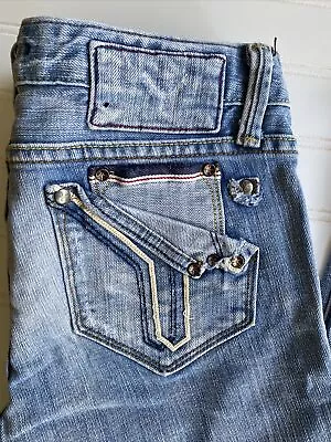 Vigoss Women's Jeans The Morgan Boot Cut Medium Wash Sz 26 Cotton Blend • $31.05