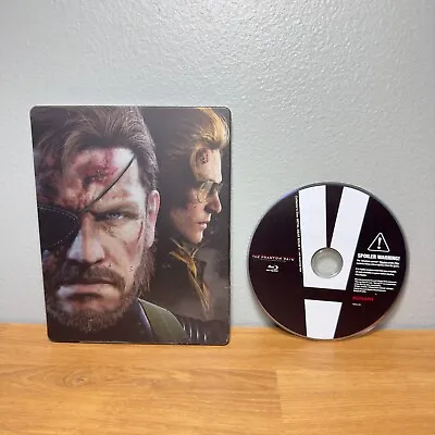 Metal Gear Solid V Phantom Pain Steelbook Case Episode Blu-ray Disc 5 Collector • $39.95