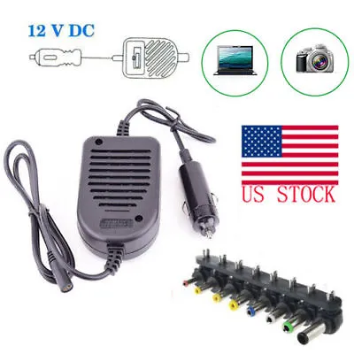 80W Universal Car Charger Power Supply Adapter For Laptop SONY HP IBM Dell US • $9.45