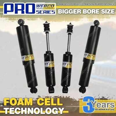 Front + Rear 2  Lift Foam Cell Shock Absorbers For Mitsubishi Pajero NH NJ NK NL • $319