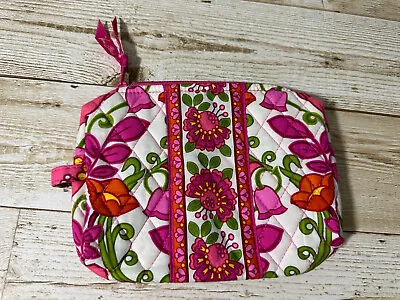 New Vera Bradley Medium Cosmetic Bag In Lili Bell • $35