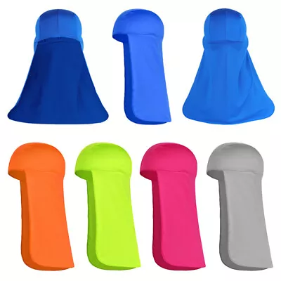 Wrap UV Protection Turban Caps Neck Protector Head Scarf Wrap Sun Shade Caps ☆ • $3.59