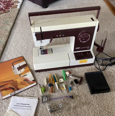 $325 • Buy * POWERS ON* Vtg Pfaff Synchrotronic 1229 Sewing Machine West Germany Not Tested