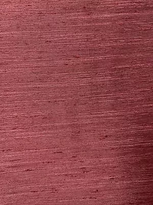 Warwick Faux Silk In Grape Colour - 67cm X 150cm Plus 34 X 139cm • £4