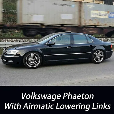 For Volkswagen VW Phaeton W12 Adjustable Air Suspension Lowering Links Kit • $129.99