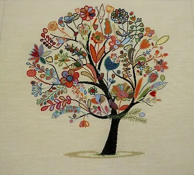 £9.75 • Buy TREE OF LIFE - Tapestry Weave Fabric - CUSHION PANELS & All Over Design