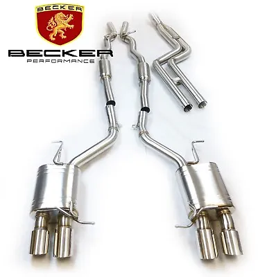 Becker Catback Exhaust Compatible With 2010-2020 BMW 535i F10 M Sport 3.0L • $245.70