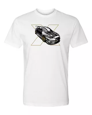 Cartoon EVO X Shirt Soft Soft 60/40 Cotton Poly Blend T Shirt Lancer Evolution X • $23.99