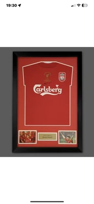 £200 • Buy Steven Gerrard Signed/Framed