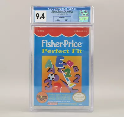 Fisher-Price: Perfect Fit Nintendo NES New Sealed CGC Graded 9.4 A+ VGA Wata • $199.99