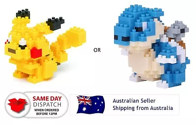 Japan KAWADA Nanoblock Pokemon/ Kamex 3D Nanoblock Building Toys  • $24.99