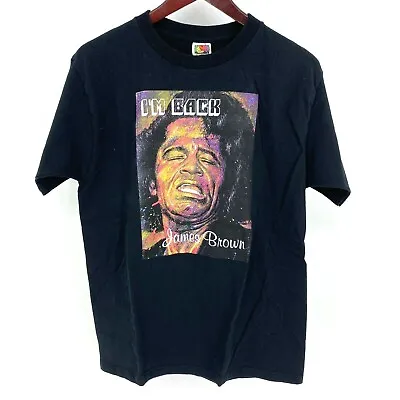 $125 • Buy Vintage James Brown I'm Back / Sex Machine 1998 Promo Shirt Medium Soul Music