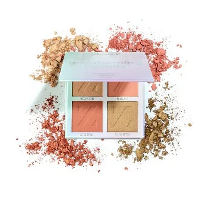 FORMULA Z TRANSFORMING BEAUTY CHEEK PALETTE 4 SHADES Blush NEW $32 • $16.50