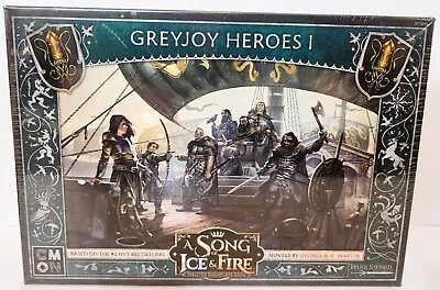 A Song Of Ice And Fire Tabletop Miniatures Game Greyjoy Heroes I Box Set • $45