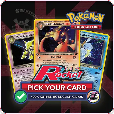 $19.89 • Buy Team Rocket – 2000 – Pokemon Cards TCG – Vintage – WOTC – Many Available