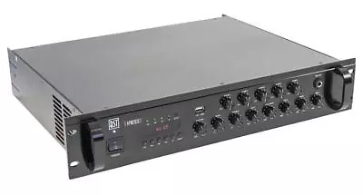 240W 5-Zone PA Mixer Amplifier With USB Bluetooth & FM 19  Rack Mount APM2826 • £505.49