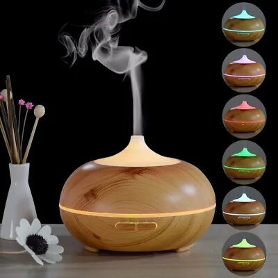 $27 • Buy Essential Oil Aroma Diffuser Ultrasonic Air Humidifier Aromatherapy LED Purifier