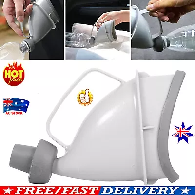 Unisex Portable Camping Potty Pee Funnel Urination Device Travel Outdoor Toilet • $10.49